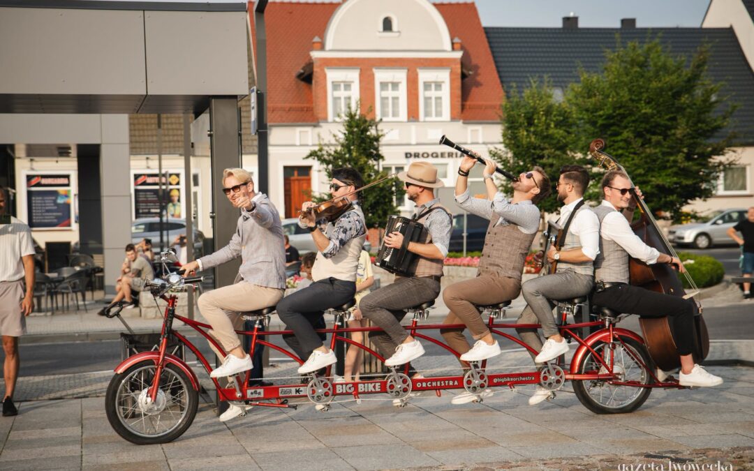 Big Bike Orchestra zachwyciła publiczność w&nbsp;Lwówku