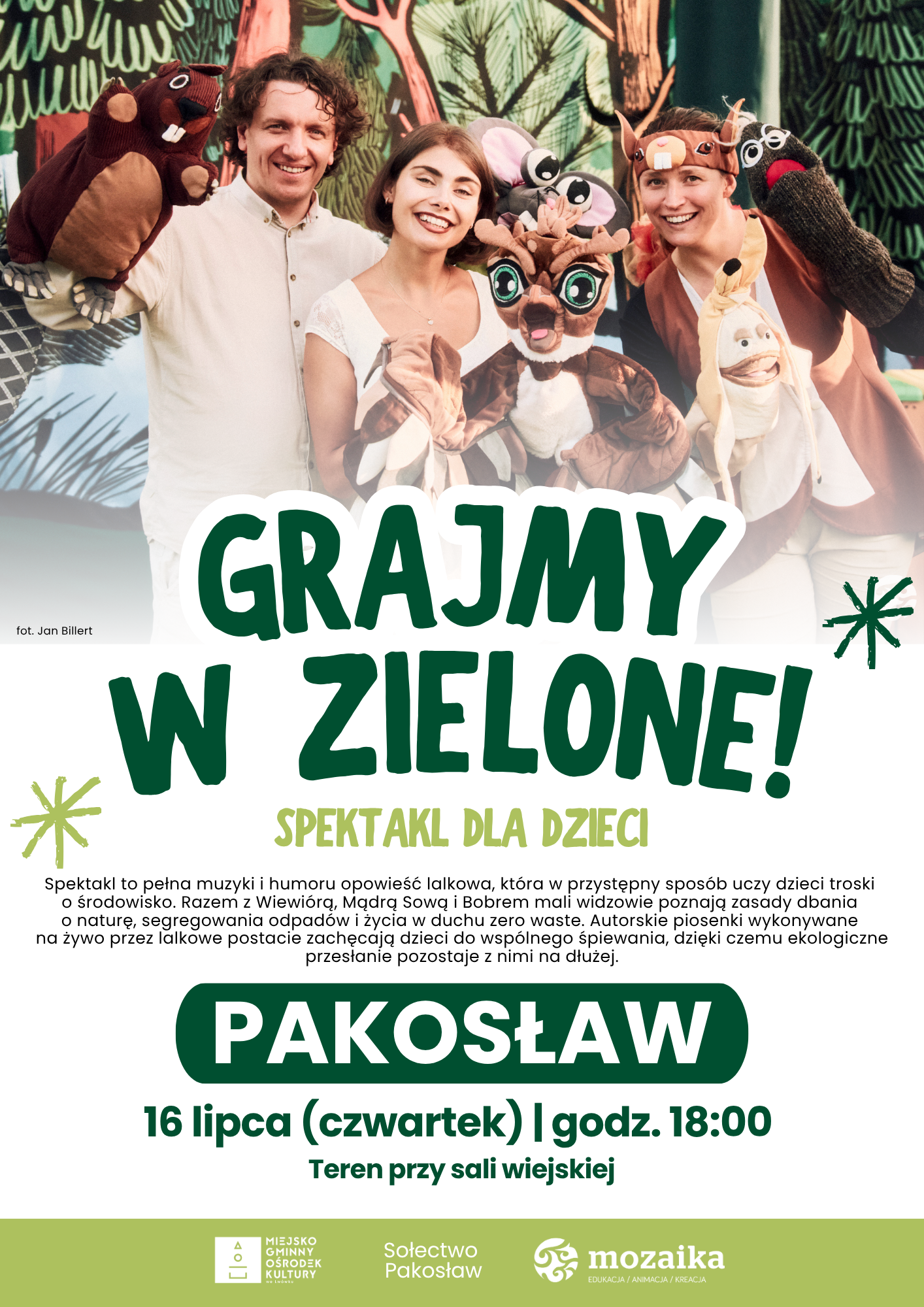 Mozaika w gminie Lwówek