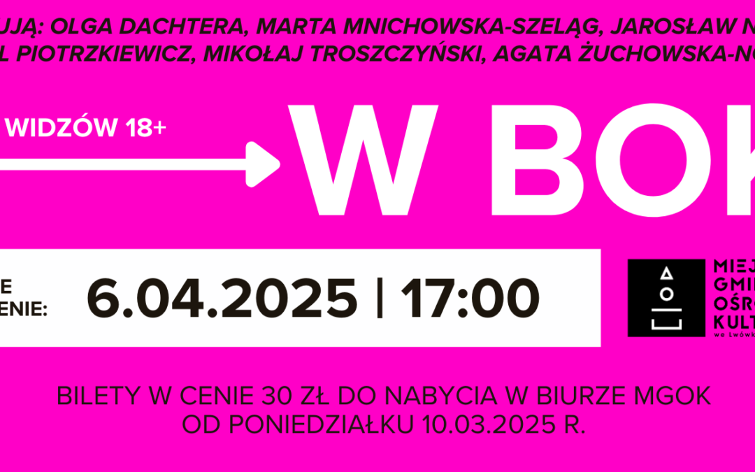 Trzecie wystawienie „Skoku w bok” – 6.04.2025