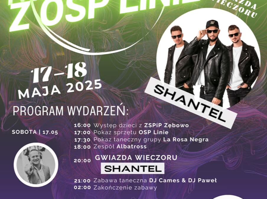 Majówka z OSP Linie – 17-18.05.2025