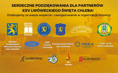 Podziękowania dla Partnerów XXV Lwóweckiego Święta Chleba