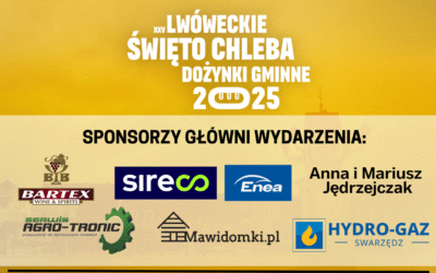 Podziękowania dla Sponsorów XXV Lwóweckiego Święta Chleba