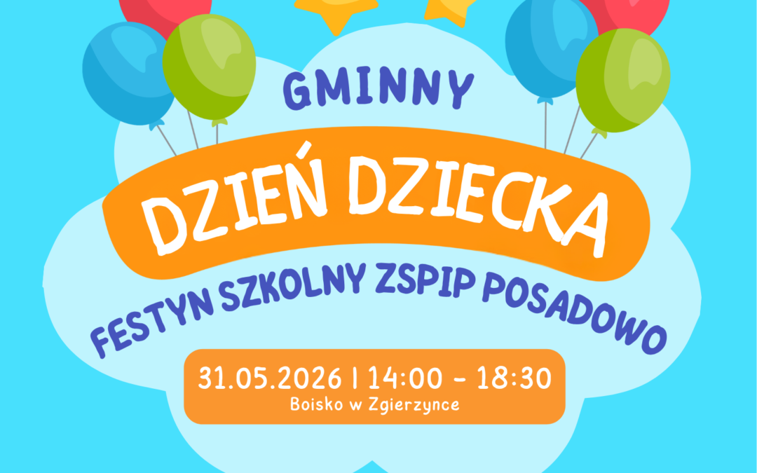 Gminny Dzień Dziecka – 31.05.2026