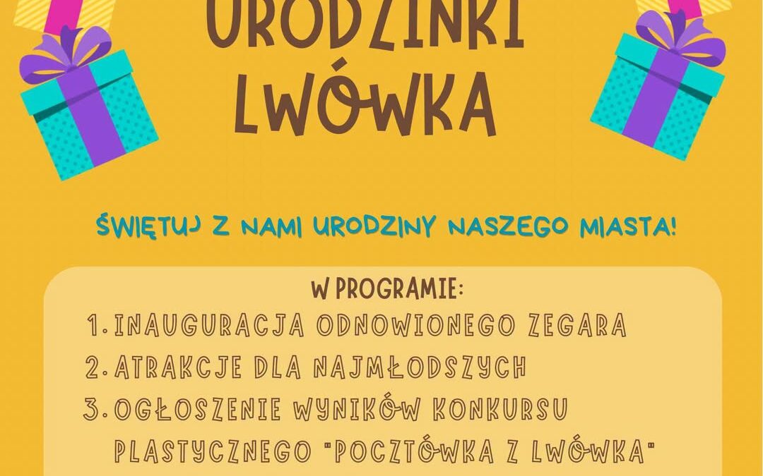 Urodzinki Lwówka – 01.07.2026