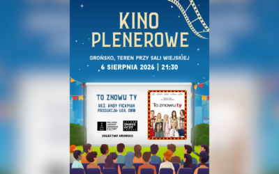 Kino plenerowe w&nbsp;Grońsku – 6.08.2026