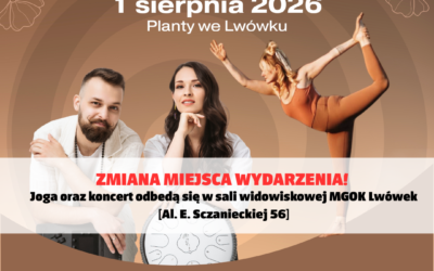 Zmiana miejsca imprezy – 01.08.2026