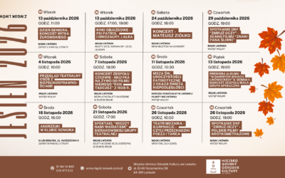 Jesień 2026 z&nbsp;MGOK Lwówek